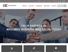 Tablet Screenshot of aksystems-inc.com